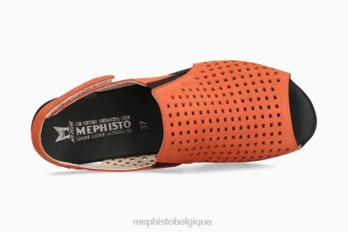 des sandales Mephisto polka noix de coco femmes X82694