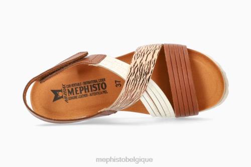 des sandales Mephisto renza Noisette femmes X826243