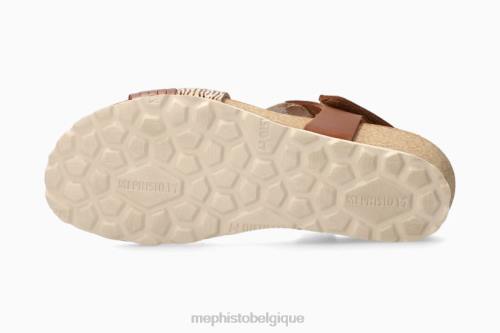 des sandales Mephisto renza Noisette femmes X826243