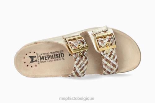 des sandales Mephisto torsion hester or femmes X826373