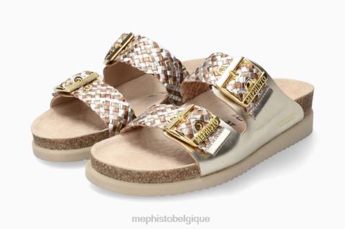 des sandales Mephisto torsion hester or femmes X826373