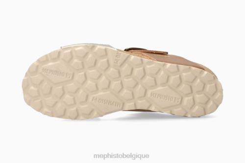 des sandales Mephisto valence or femmes X826378