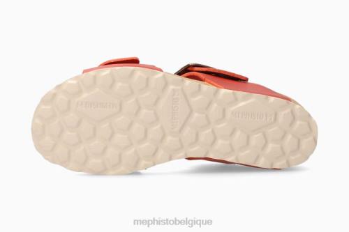 des sandales Mephisto violette rouge femmes X826200