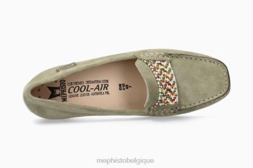 slip-on Mephisto Nelya kaki clair femmes X82679