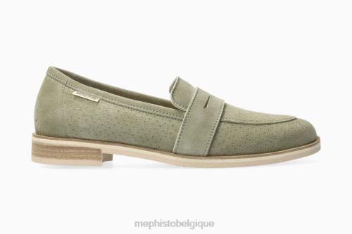 slip-on Mephisto hadele performance kaki clair femmes X82616