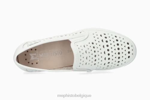 slip-on Mephisto jana perf blanc femmes X82610