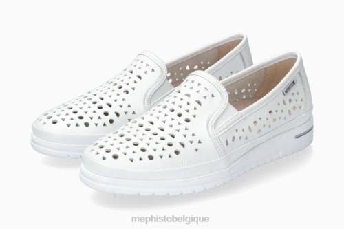 slip-on Mephisto jana perf blanc femmes X82610