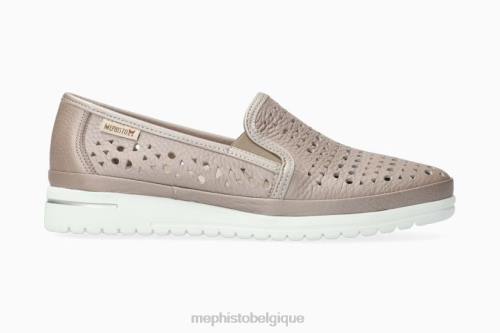 slip-on Mephisto jana perf étain femmes X82611