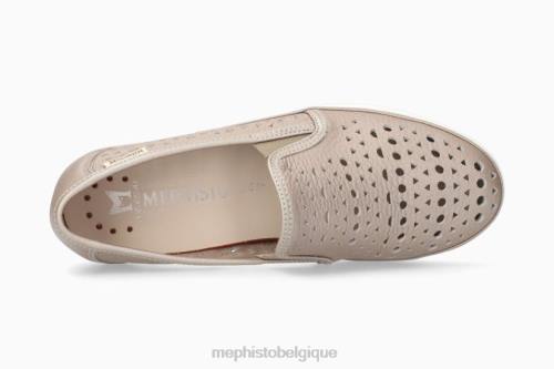 slip-on Mephisto jana perf étain femmes X82611