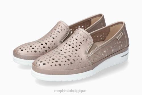 slip-on Mephisto jana perf étain femmes X82611