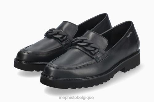 slip-on Mephisto salka noir femmes X826318