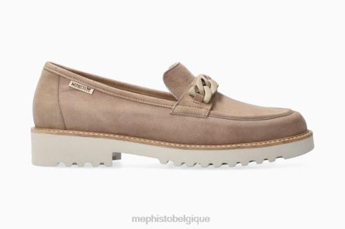 slip-on Mephisto salka taupe clair femmes X82641
