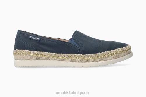 slip-on Mephisto valine jean bleu femmes X8264