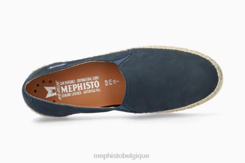 slip-on Mephisto valine jean bleu femmes X8264