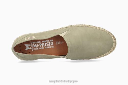 slip-on Mephisto valine kaki clair femmes X8266