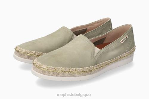 slip-on Mephisto valine kaki clair femmes X8266