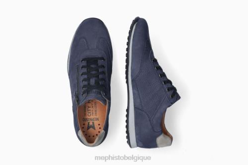 baskets Mephisto Léon marine Hommes X826500
