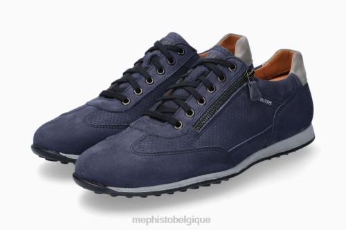 baskets Mephisto Léon marine Hommes X826500