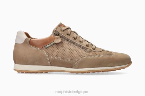 baskets Mephisto Léon taupe Hommes X826501