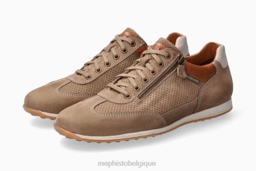 baskets Mephisto Léon taupe Hommes X826501
