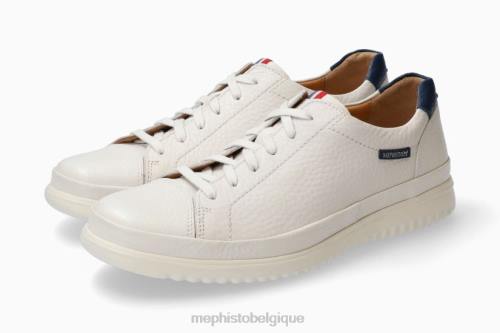 baskets Mephisto Thomas blanc Hommes X826620
