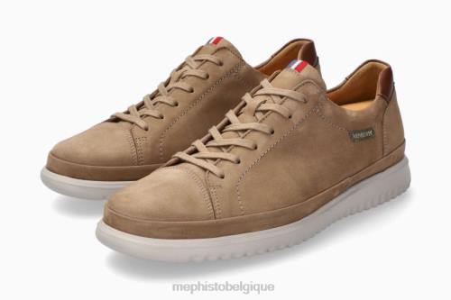 baskets Mephisto Thomas taupe Hommes X826621