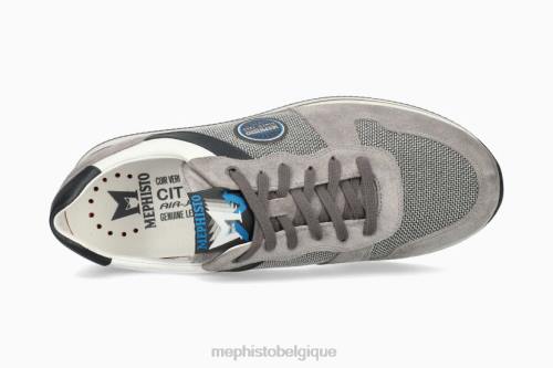 baskets Mephisto air de garry gris Hommes X826477