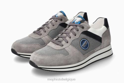 baskets Mephisto air de garry gris Hommes X826477