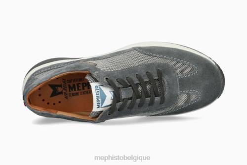 baskets Mephisto air steve acier Hommes X826476