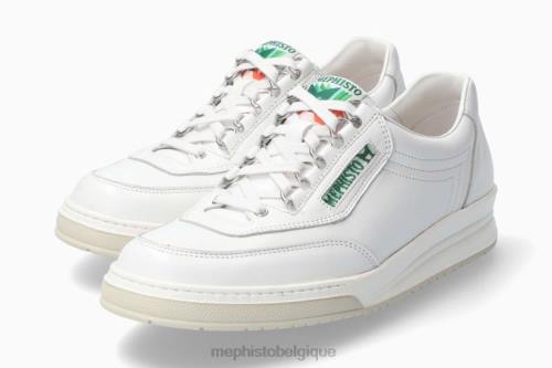 baskets Mephisto correspondre blanc Hommes X826612