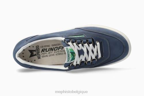 baskets Mephisto correspondre marine Hommes X826645
