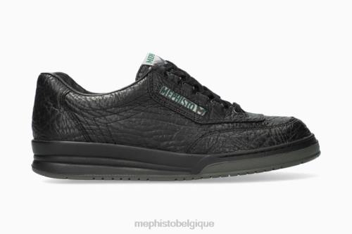 baskets Mephisto correspondre noir Hommes X826618