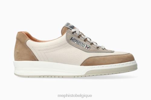 baskets Mephisto correspondre taupe Hommes X826466