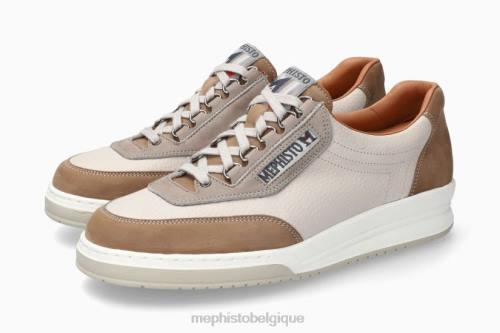 baskets Mephisto correspondre taupe Hommes X826466