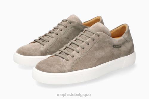 baskets Mephisto cristiano kaki clair Hommes X826520