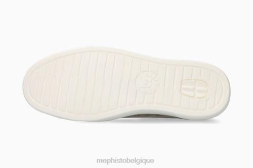 baskets Mephisto cristiano kaki clair Hommes X826520