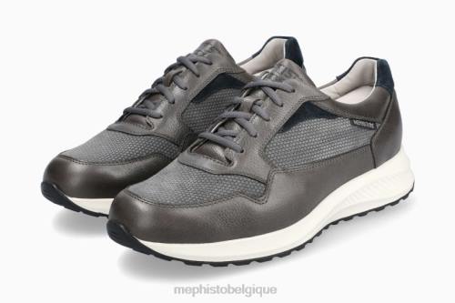 baskets Mephisto davis gris foncé Hommes X826505
