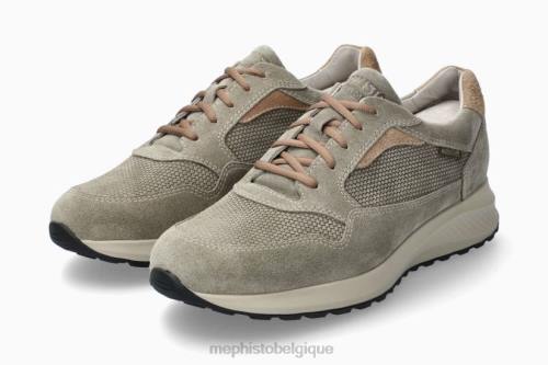 baskets Mephisto davis kaki clair Hommes X826531