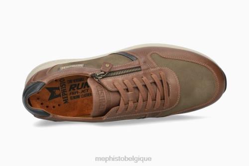 baskets Mephisto dinosaure Noisette Hommes X826530