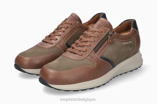 baskets Mephisto dinosaure Noisette Hommes X826530