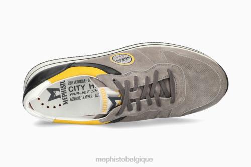 baskets Mephisto garry gris Hommes X826472