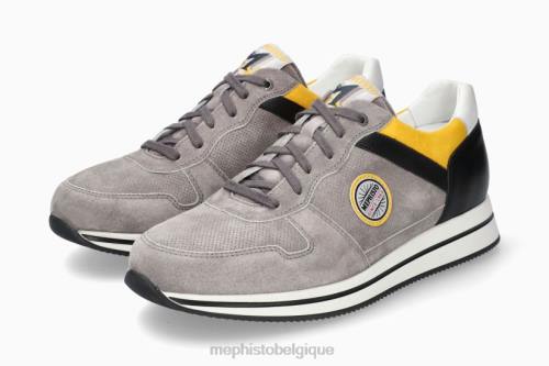 baskets Mephisto garry gris Hommes X826472