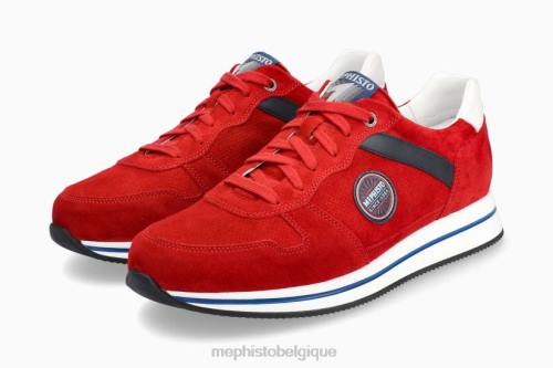 baskets Mephisto garry sang de boeuf Hommes X826492