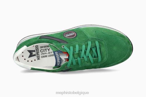 baskets Mephisto garry vert Hommes X826485