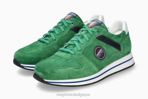 baskets Mephisto garry vert Hommes X826485