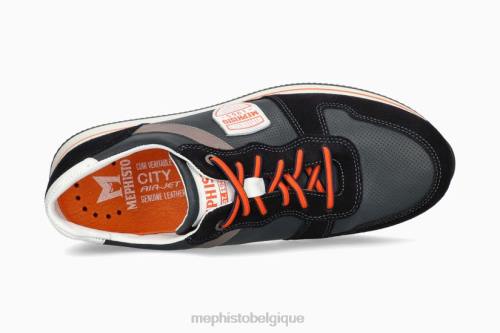 baskets Mephisto greg bleu Hommes X826495