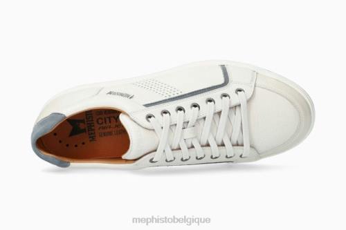 baskets Mephisto harrison blanc Hommes X826478