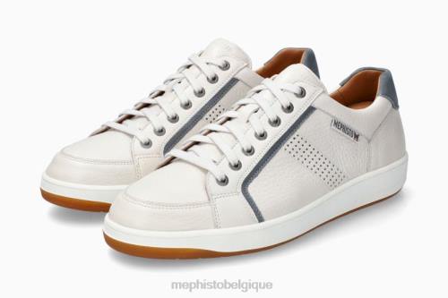 baskets Mephisto harrison blanc Hommes X826478