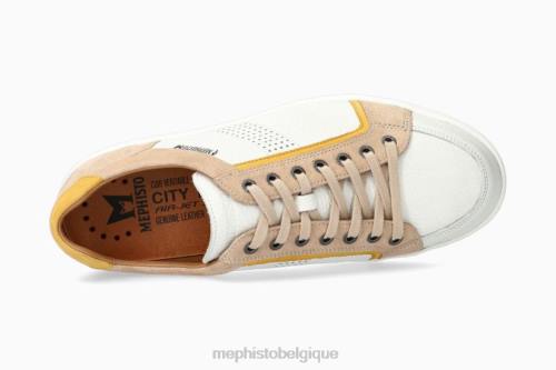 baskets Mephisto harrison blanc Hommes X826498