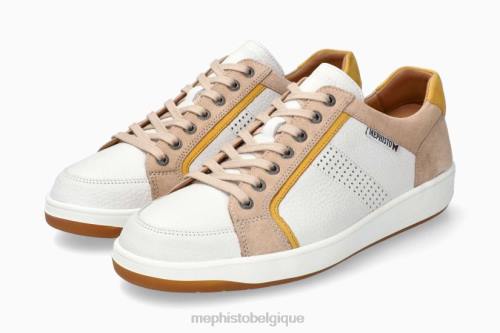 baskets Mephisto harrison blanc Hommes X826498